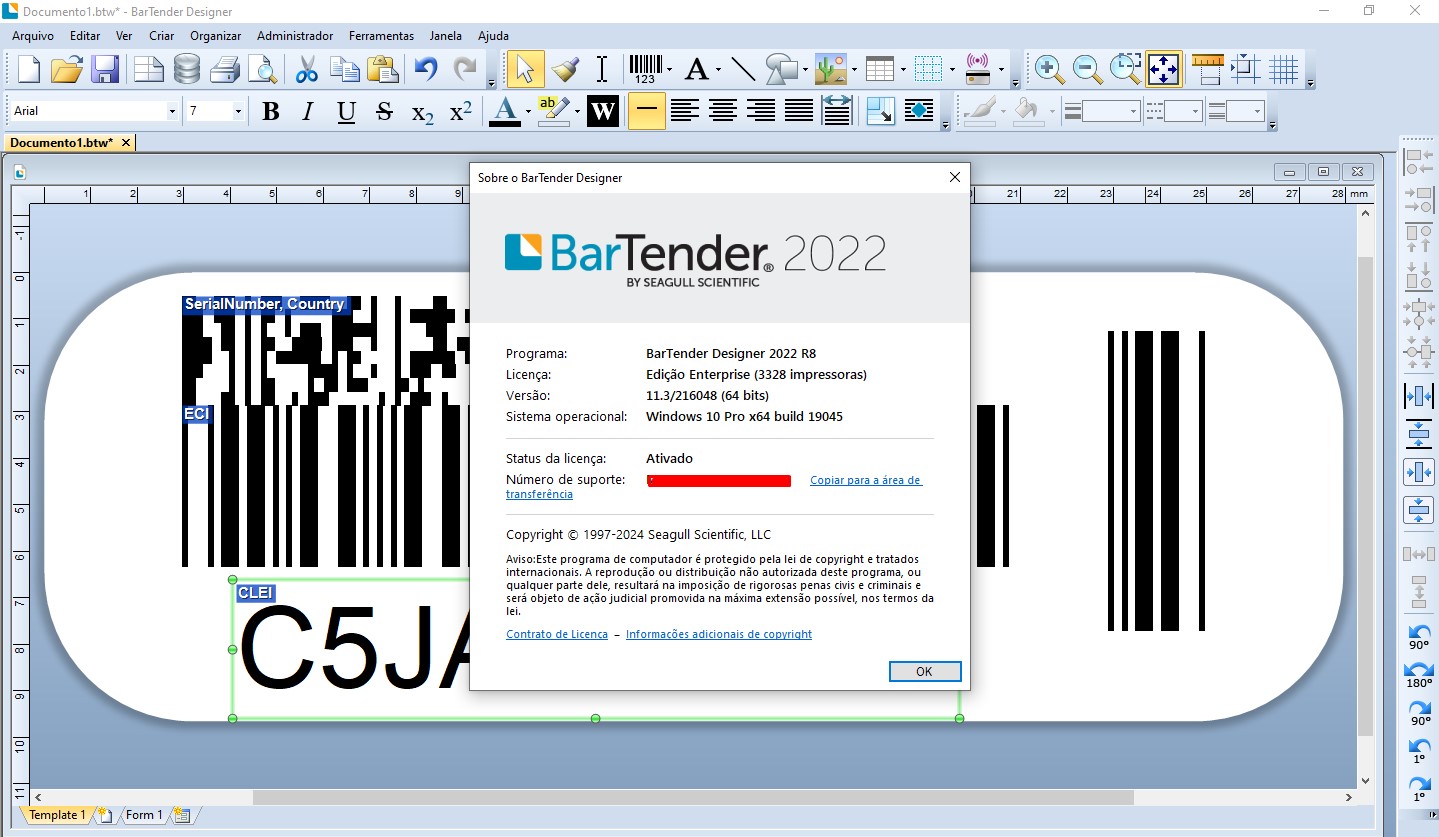 BarTender Designer 2022 R8