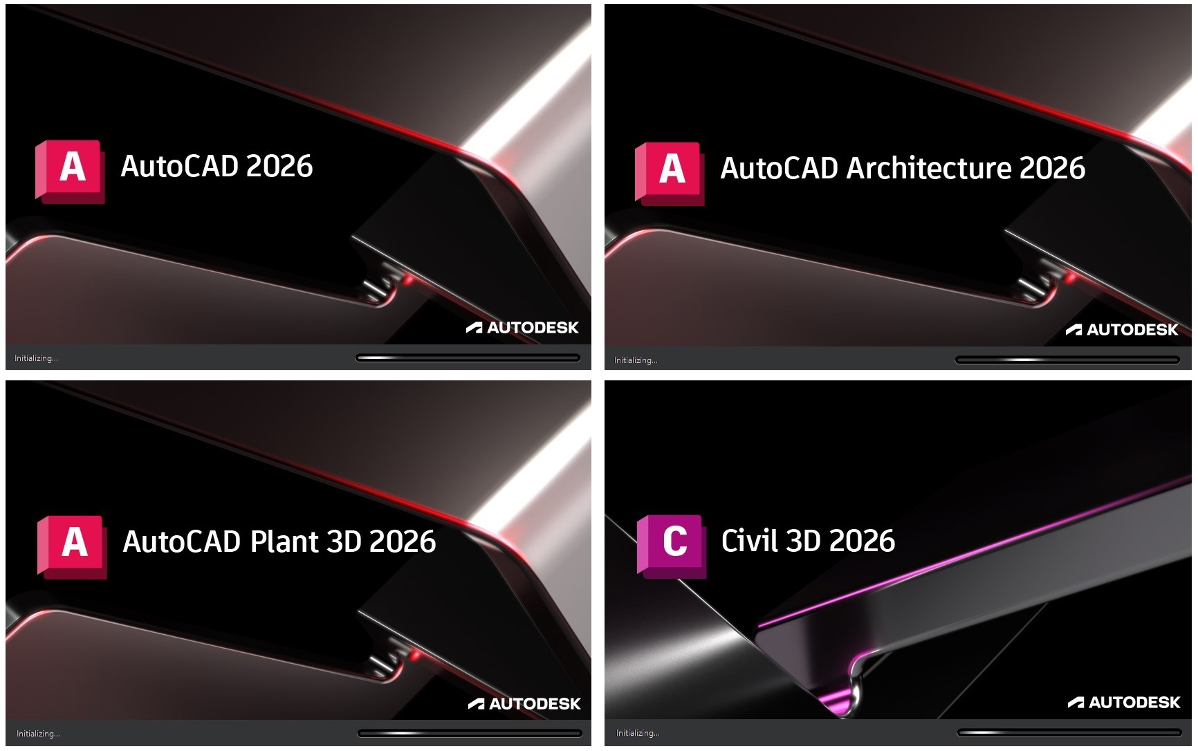 Civil 3D 2026 - Architecture 2026 - Plant 3D 2026 - Autocad 2026